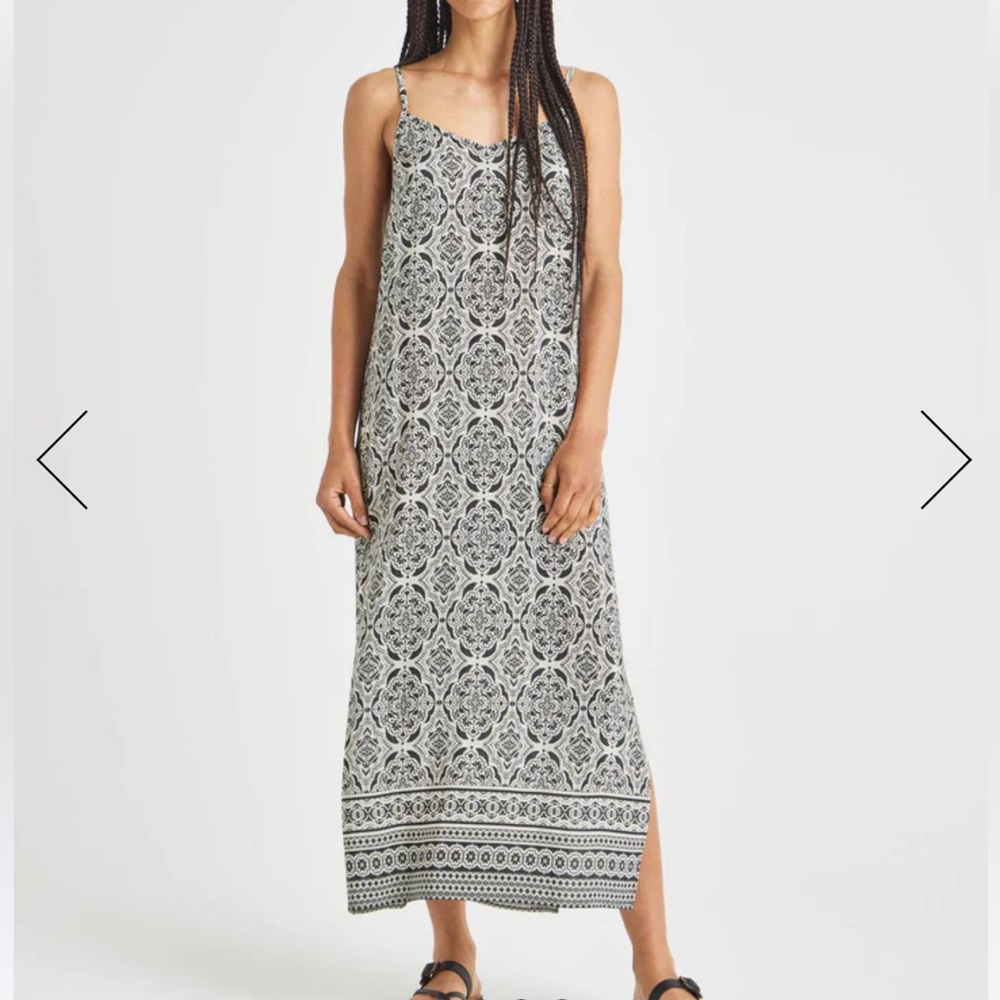 SPLENDID - Alessandra Duomo Print Silk Dress - XS